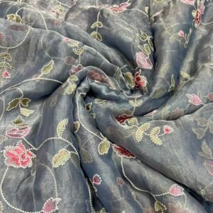 Pure Silk Organza Embroidery