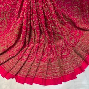 Embroidered Viscose Crepe