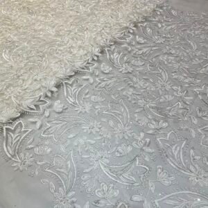 Paisley Floral Embroidery Net
