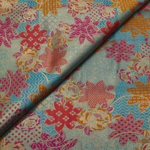 Original banarasi multi meenakari brocade