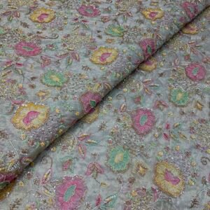 Kanjiwaram Beads Work Embroidery