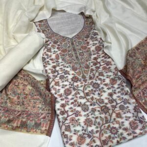 3 Piece Pure Pashmina Woven Suits