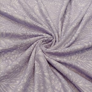 Viscose Raw Silk With Embroidery